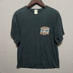 Gildan Mens Daytona Beach Bike Week 2013 T-Shirt Black XL 72nd Annual Graphic